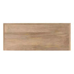 Tavolo Console Rettangolare in Legno Kate e Laurel Patresa, 36x14x30, Marrone