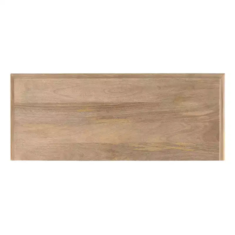 Tavolo Console Rettangolare in Legno Kate e Laurel Patresa, 36x14x30, Marrone