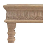 Tavolo Console Rettangolare in Legno Kate e Laurel Patresa, 36x14x30, Marrone