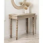 Tavolo Console Rettangolare in Legno Kate e Laurel Patresa, 36x14x30, Marrone