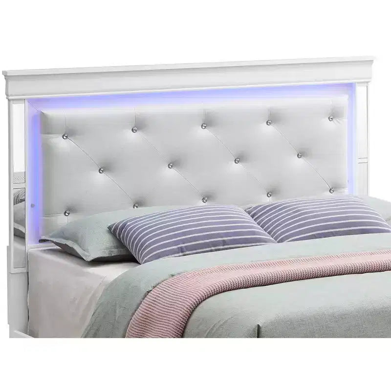 Passion Furniture Verona e Letti Queen con Pannello