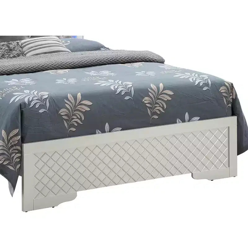 Passion Furniture Verona e Letti Queen con Pannello