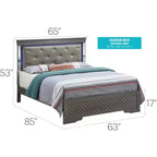 Passion Furniture Verona e Letti Queen con Pannello