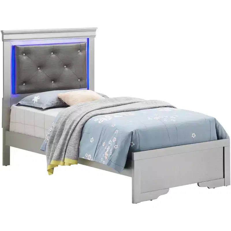 Letti a pannello Lorana e Twin di Passion Furniture