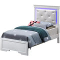 Letti a pannello Lorana e Twin di Passion Furniture