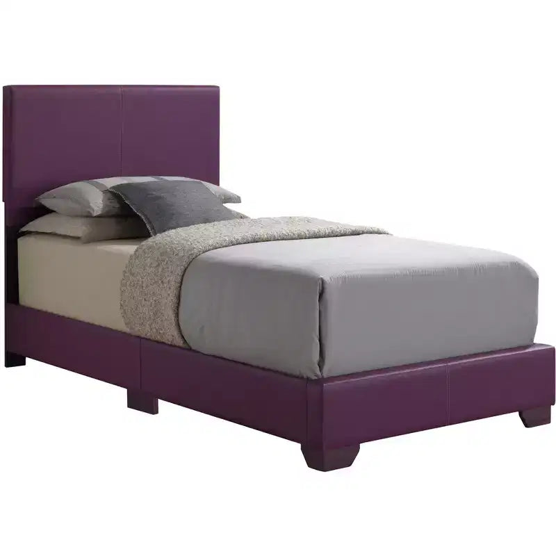 Letto da giorno imbottito a pannelli gemelli Passion Furniture Aaron