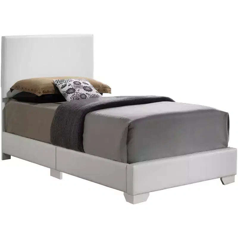 Letto da giorno imbottito a pannelli gemelli Passion Furniture Aaron