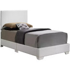 Letto da giorno imbottito a pannelli gemelli Passion Furniture Aaron