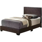 Letto da giorno imbottito a pannelli gemelli Passion Furniture Aaron