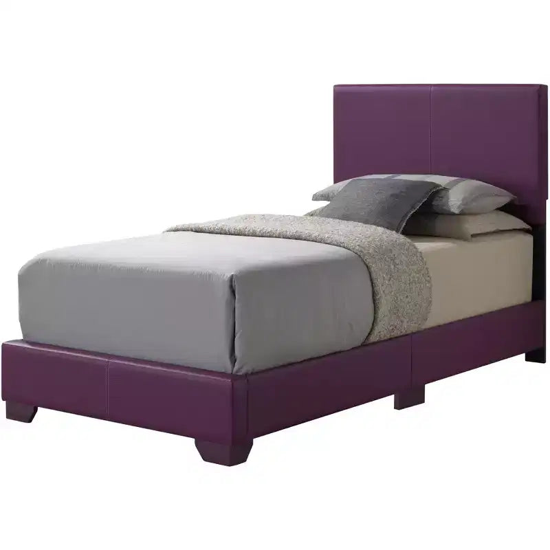 Letto da giorno imbottito a pannelli gemelli Passion Furniture Aaron