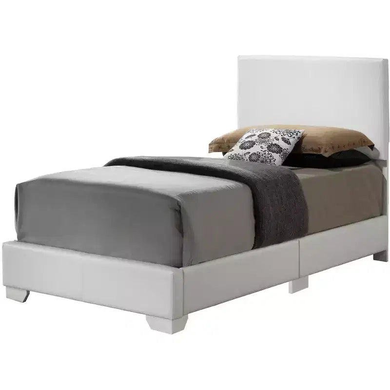 Letto da giorno imbottito a pannelli gemelli Passion Furniture Aaron