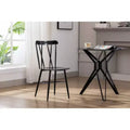 Set of 2 Savannah Metal Dining Chairs - Boraam Industries