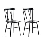 Set di 2 sedie da pranzo in metallo Savannah - Boraam Industries