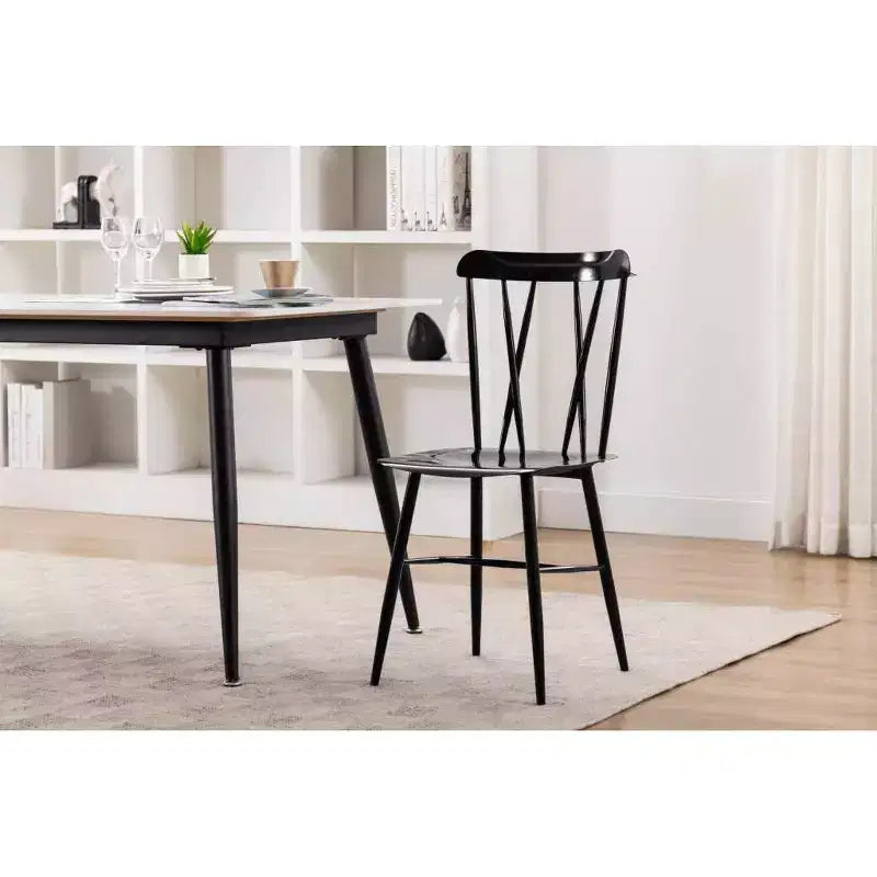 Set di 2 sedie da pranzo in metallo Savannah - Boraam Industries