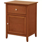 Comodino a 1 cassetto Passion Furniture Lzzy (63,5 cm A x 48,26 cm L x 38,1 cm P)