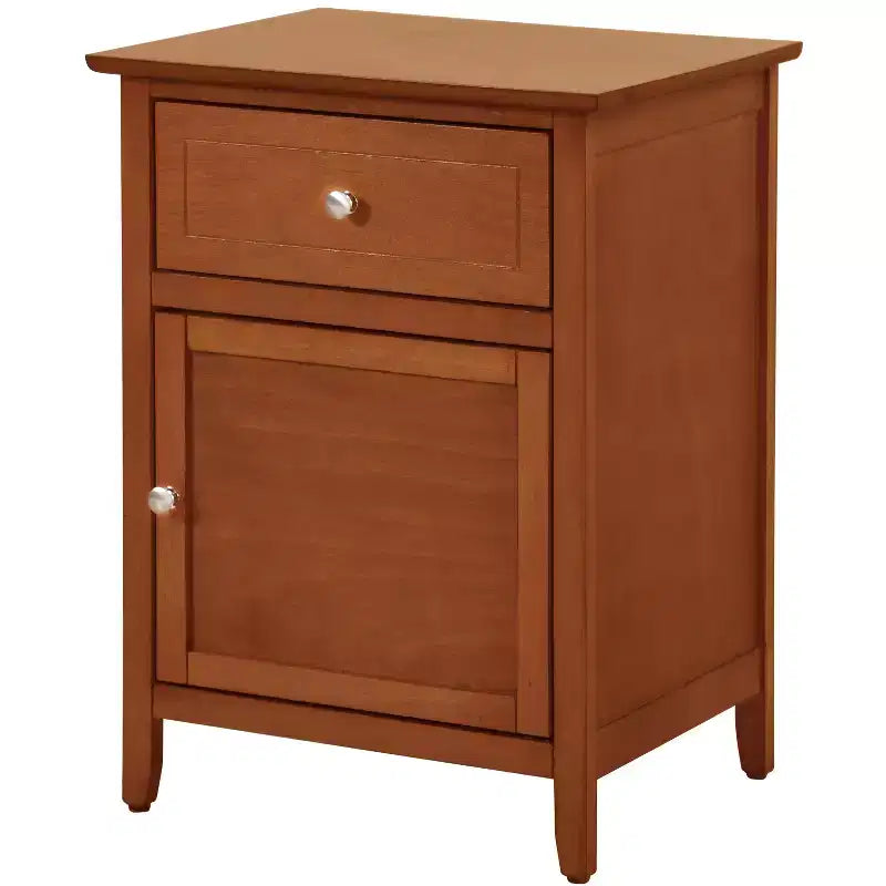 Comodino a 1 cassetto Passion Furniture Lzzy (63,5 cm A x 48,26 cm L x 38,1 cm P)