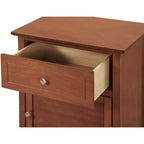 Comodino a 1 cassetto Passion Furniture Lzzy (63,5 cm A x 48,26 cm L x 38,1 cm P)