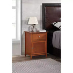 Comodino a 1 cassetto Passion Furniture Lzzy (63,5 cm A x 48,26 cm L x 38,1 cm P)