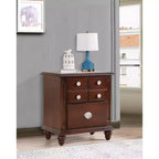 Comodino a 5 cassetti Passion Furniture Summit (27 pollici A x 16 pollici L x 24 pollici P)
