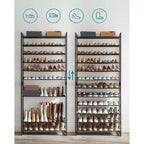 Scarpiera a 12 livelli, alta, in metallo, organizer per scarpe