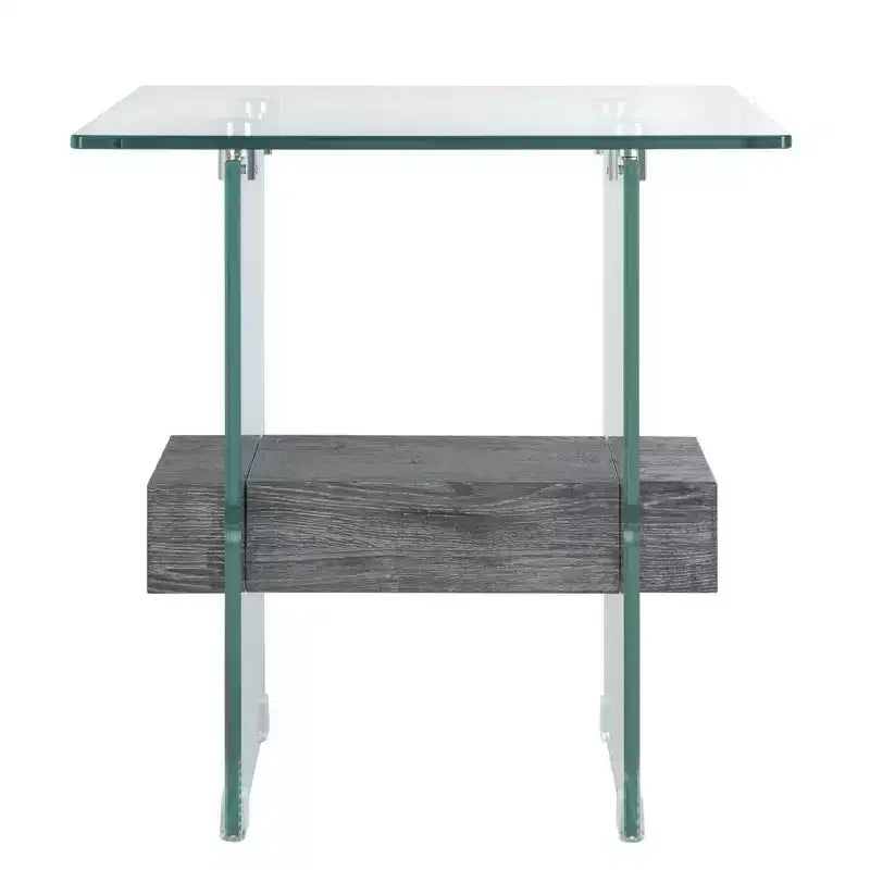 Kayley Glass Accent Table - ACC7001 - Safavieh