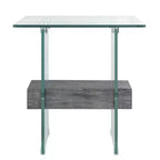 Kayley Glass Accent Table - ACC7001 - Safavieh