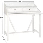 Scrittoio Wyatt con ripiano estraibile - AMH6509 - Safavieh Couture