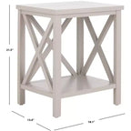 Tavolino a consolle Candace Cross - AMH6523 - Safavieh Couture