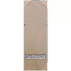 Specchio Amanti Art Yale Walnut Non-Beveled da Appendere alla Porta o a Parete, Lunghezza Intera, 51,5 x 17,5 pollici.