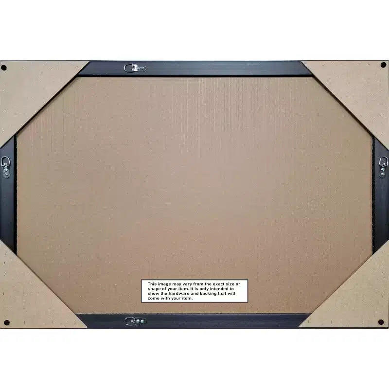Specchio da parete Amant Art Svelte senza smussatura con cornice in legno
