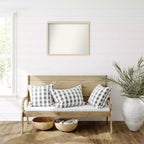 Specchio da parete Amant Art Svelte senza smussatura con cornice in legno
