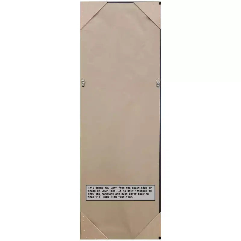 Amanti Art Landon Gold Stretta Non Smussata Specchio da Porta Specchio a Figura Intera, Specchio da Parete 51,5 in x 17,5 in.