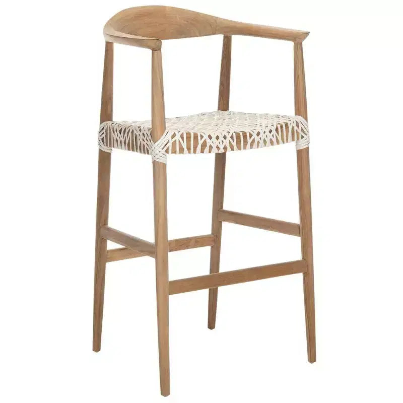 Sgabello Bandelier - BST1005 - Naturale/Bianco - Safavieh