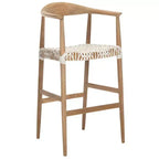 Sgabello Bandelier - BST1005 - Naturale/Bianco - Safavieh