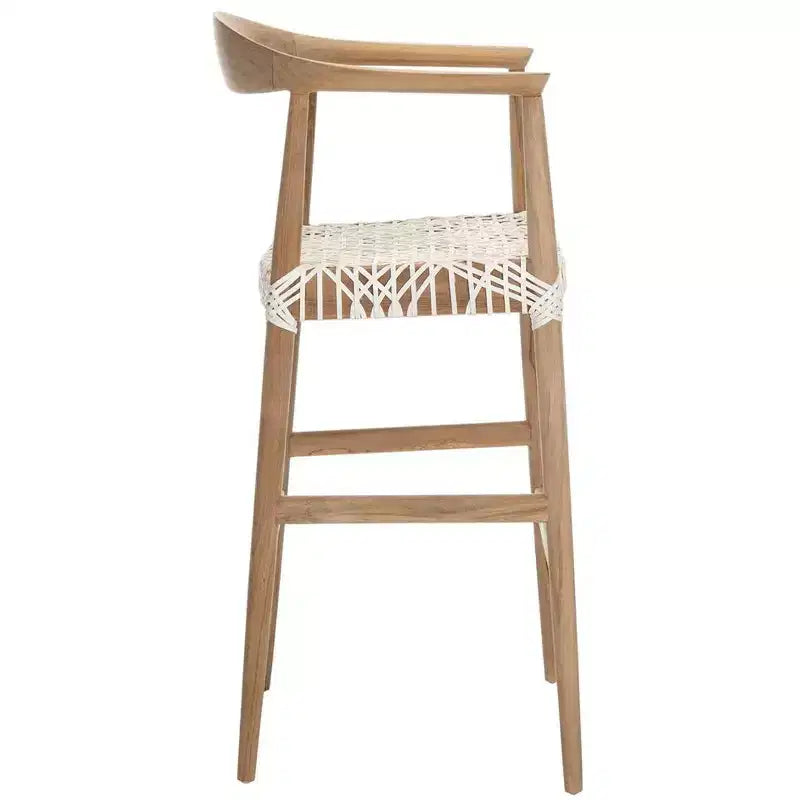 Sgabello Bandelier - BST1005 - Naturale/Bianco - Safavieh