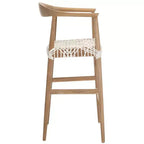 Sgabello Bandelier - BST1005 - Naturale/Bianco - Safavieh