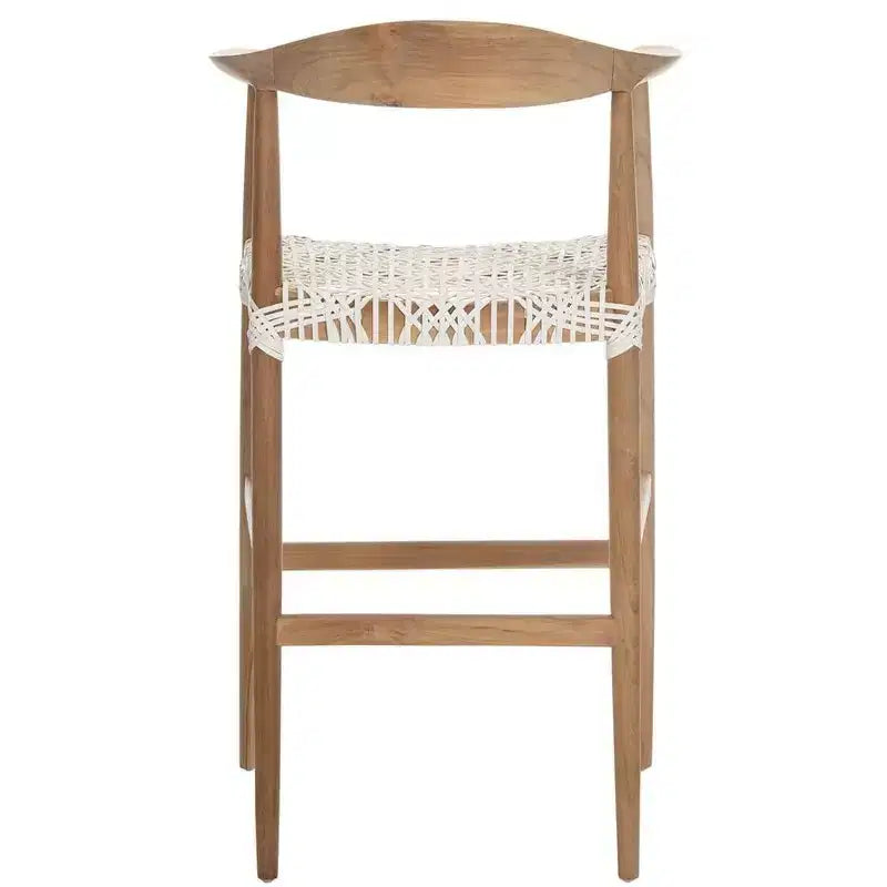 Sgabello Bandelier - BST1005 - Naturale/Bianco - Safavieh