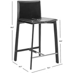 Sgabello da bancone Janet (set di 2) - FOX2005 - Safavieh Couture