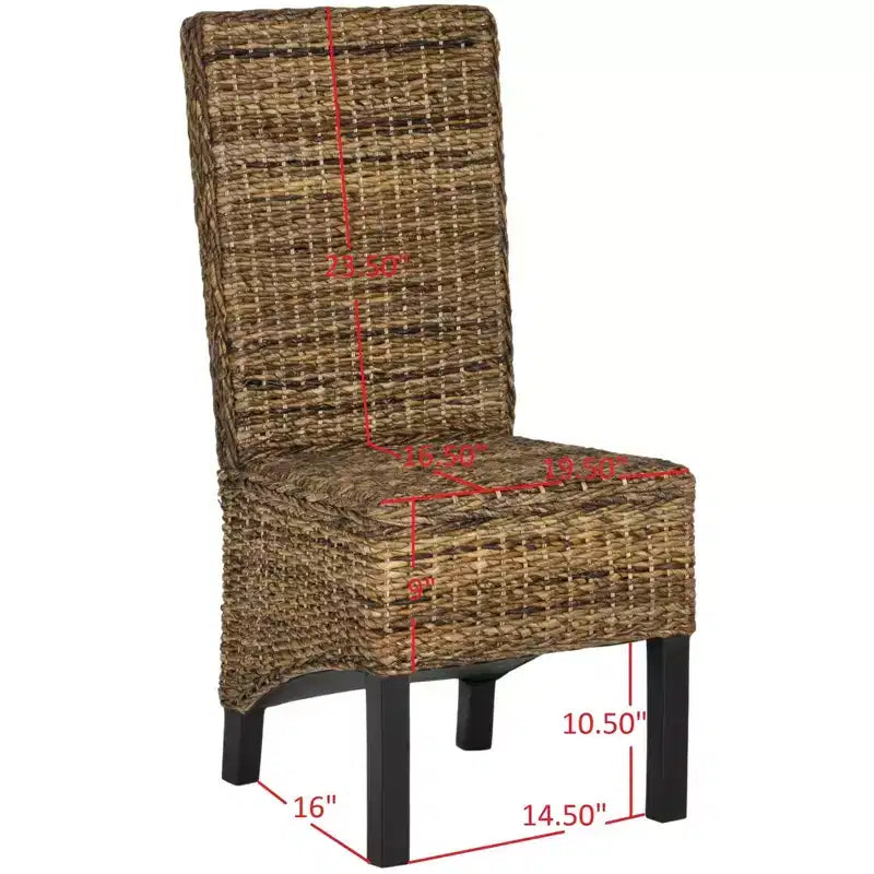 Pembrooke 19 H Sedia in Rattan (Set di 2) - FOX6520 - Safavieh Couture
