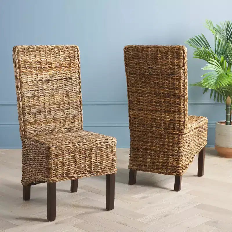 Pembrooke 19 H Sedia in Rattan (Set di 2) - FOX6520 - Safavieh Couture