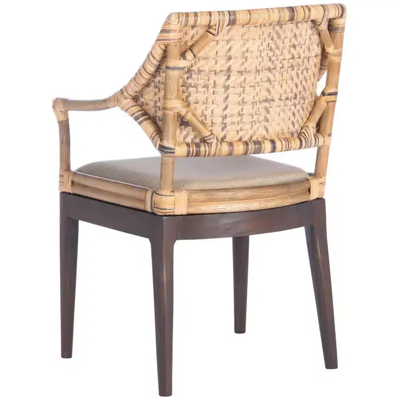 Poltrona Carlo - SEA4002A - Marrone e miele/Beige - Safavieh