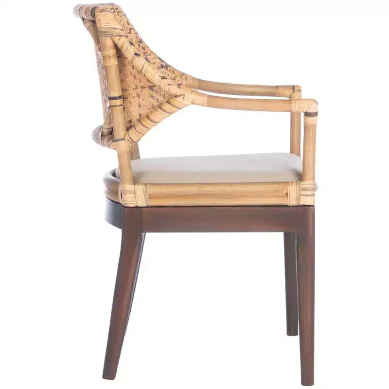 Poltrona Carlo - SEA4002A - Marrone e miele/Beige - Safavieh