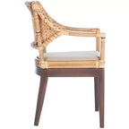 Poltrona Carlo - SEA4002A - Marrone e miele/Beige - Safavieh