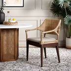 Poltrona Carlo - SEA4002A - Marrone e miele/Beige - Safavieh