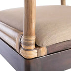 Poltrona Carlo - SEA4002A - Marrone e miele/Beige - Safavieh