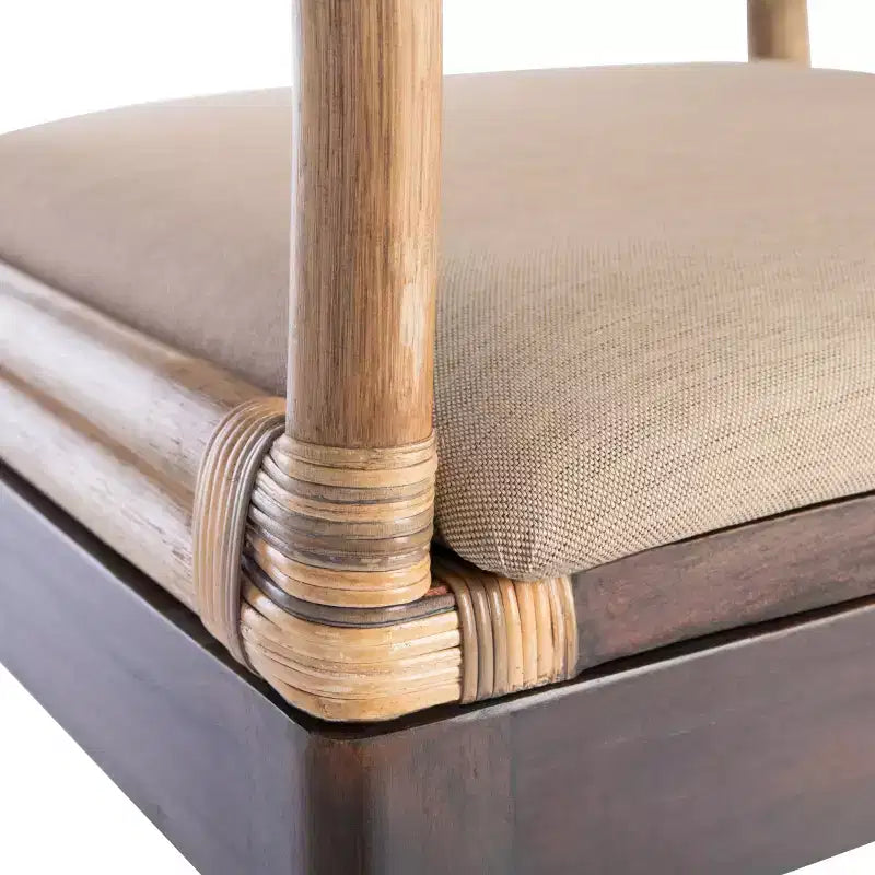 Poltrona Carlo - SEA4002A - Marrone e miele/Beige - Safavieh