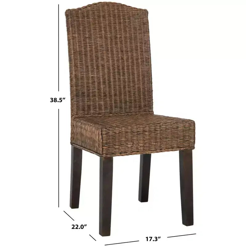 Sedia da pranzo in vimini Odette 19 H (set di 2) - SEA8015 - Safavieh