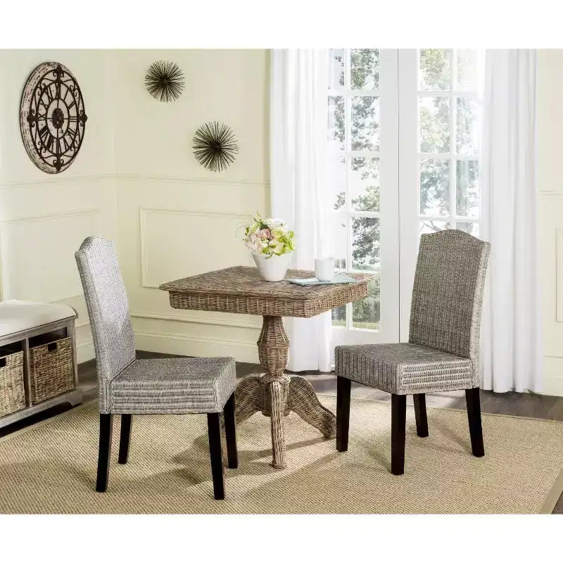 Sedia da pranzo in vimini Odette 19 H (set di 2) - SEA8015 - Safavieh