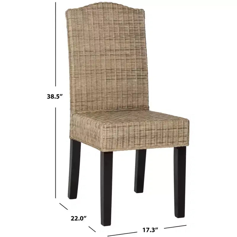 Sedia da pranzo in vimini Odette 19 H (set di 2) - SEA8015 - Safavieh