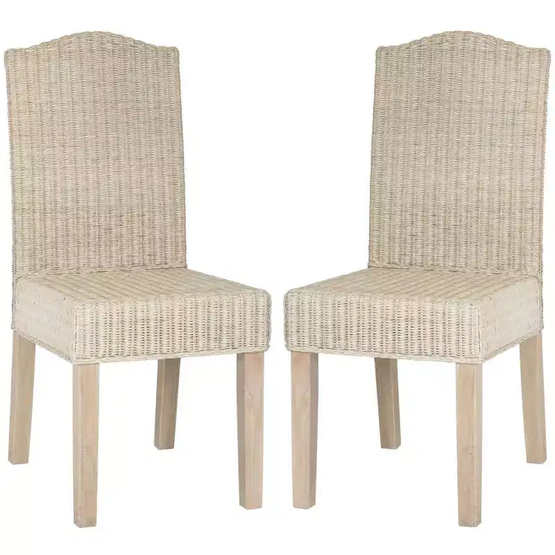 Sedia da pranzo in vimini Odette 19 H (set di 2) - SEA8015 - Safavieh